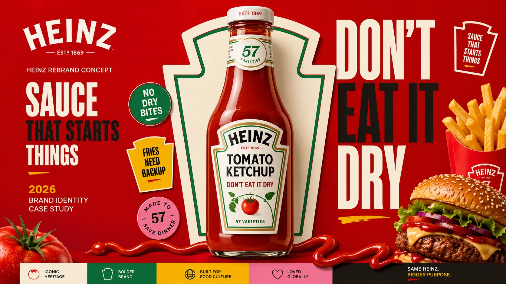 Heinz Rebrand Concept: Sauce That Starts Things thumbnail
