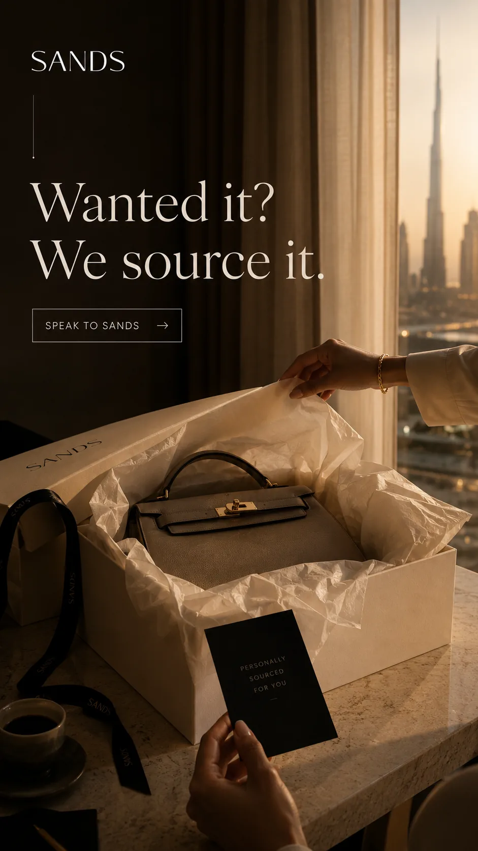 SANDS: Personal Shopping With a Quiet Luxury Language frame 4
