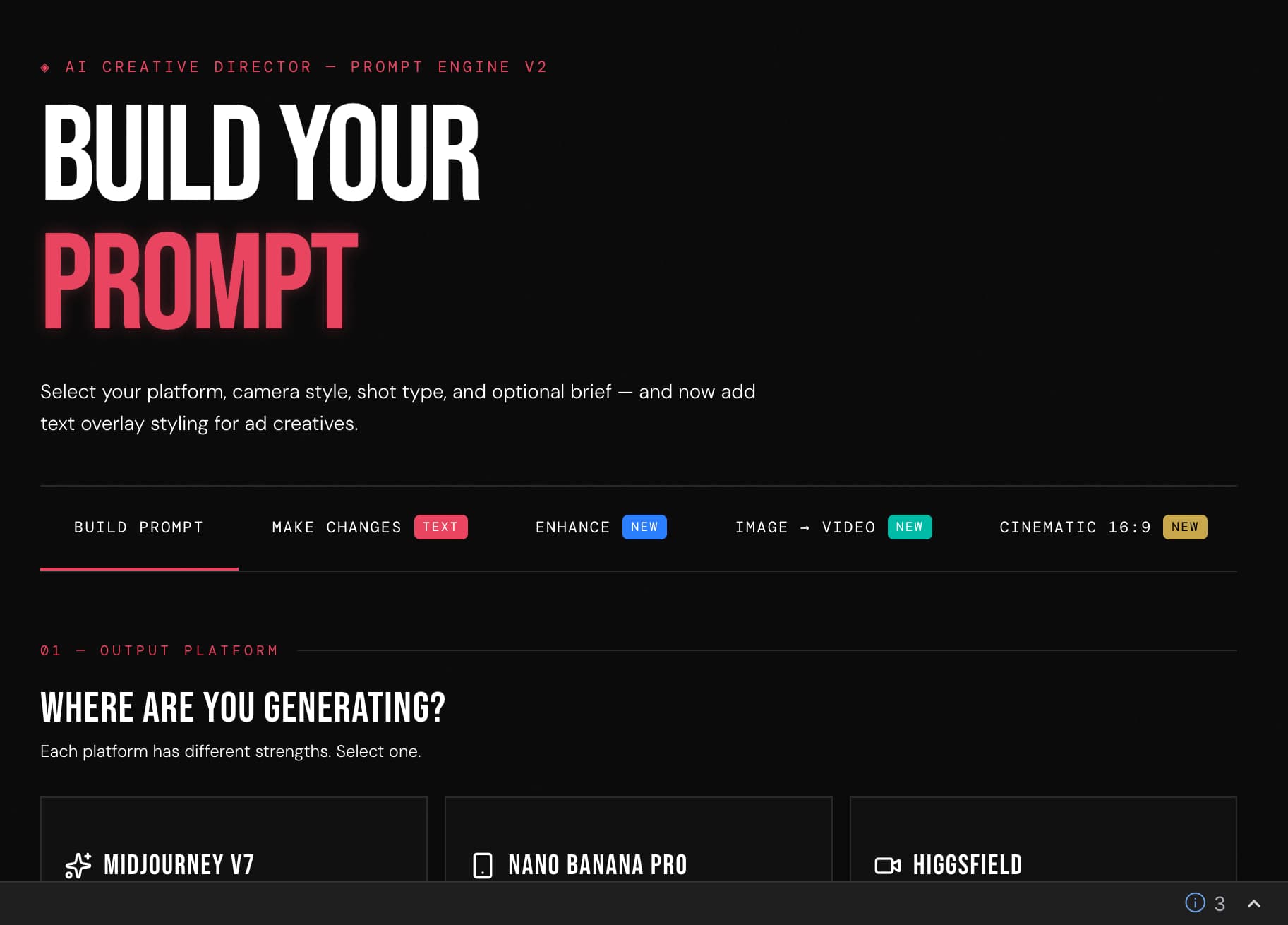 Prompt Enhancement System