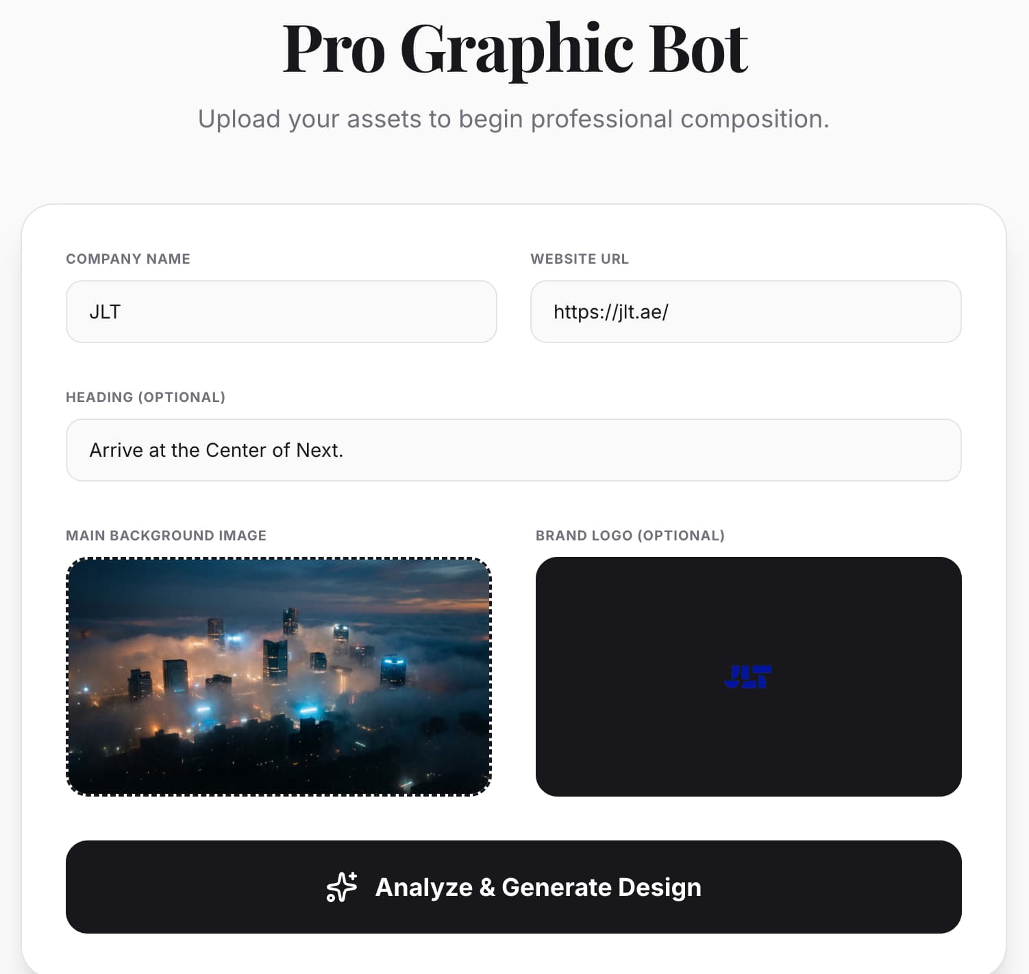 Building First Draft Layout 1