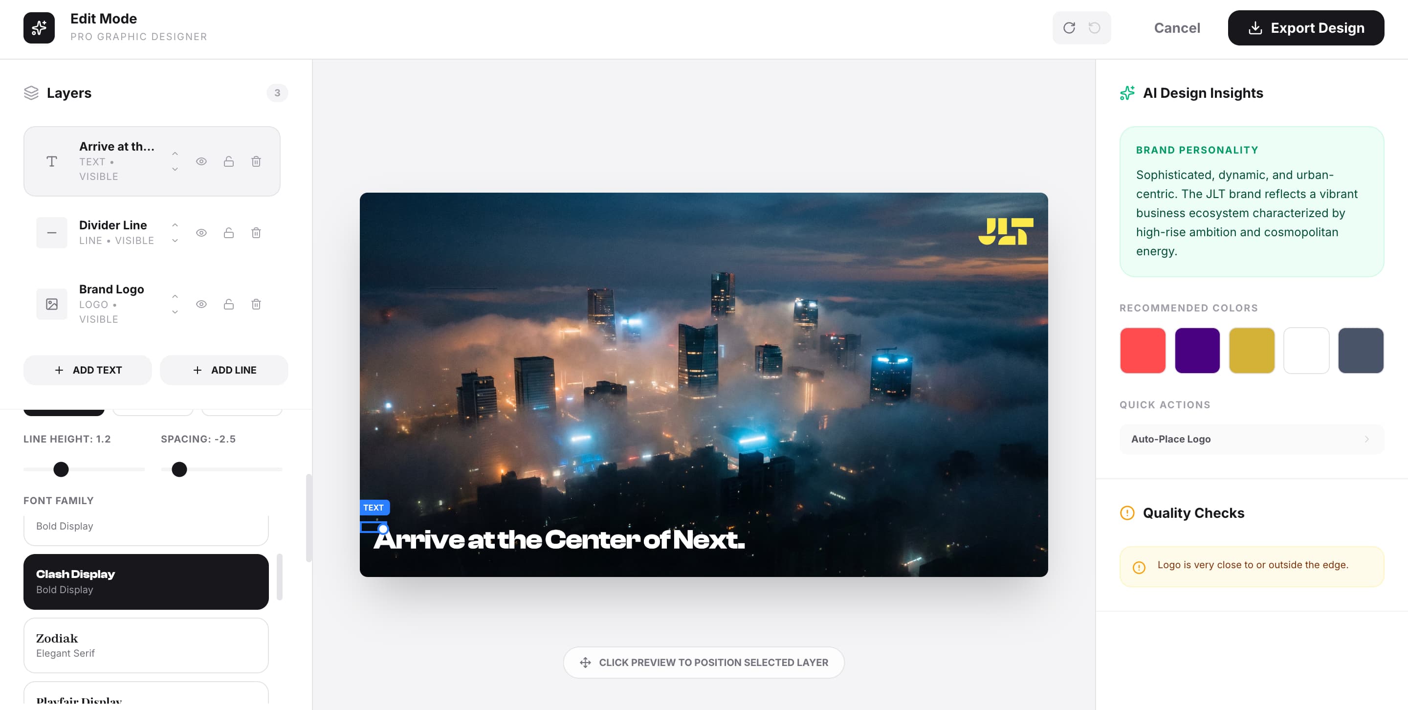 Building First Draft Layout 2